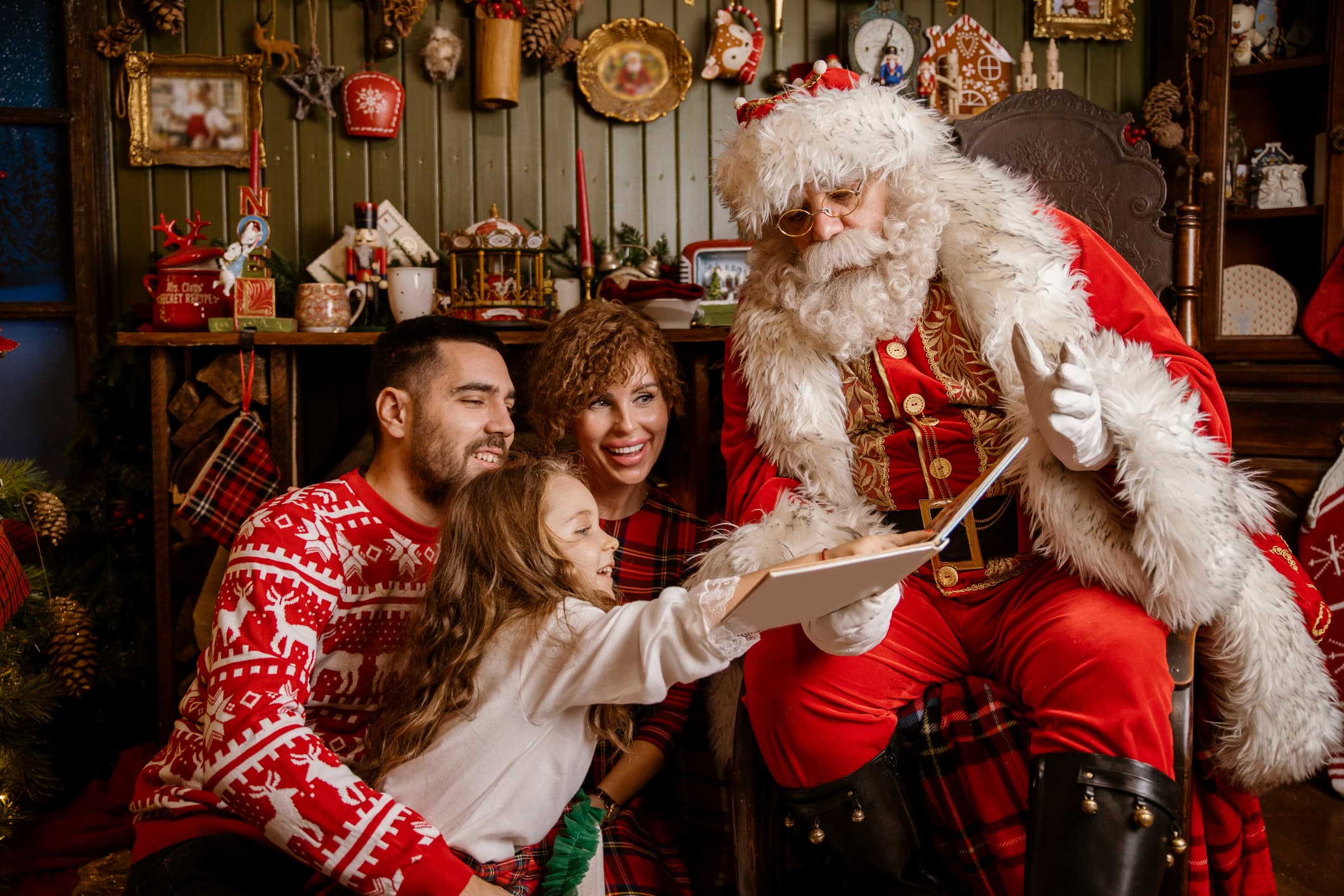 Photos with Santa